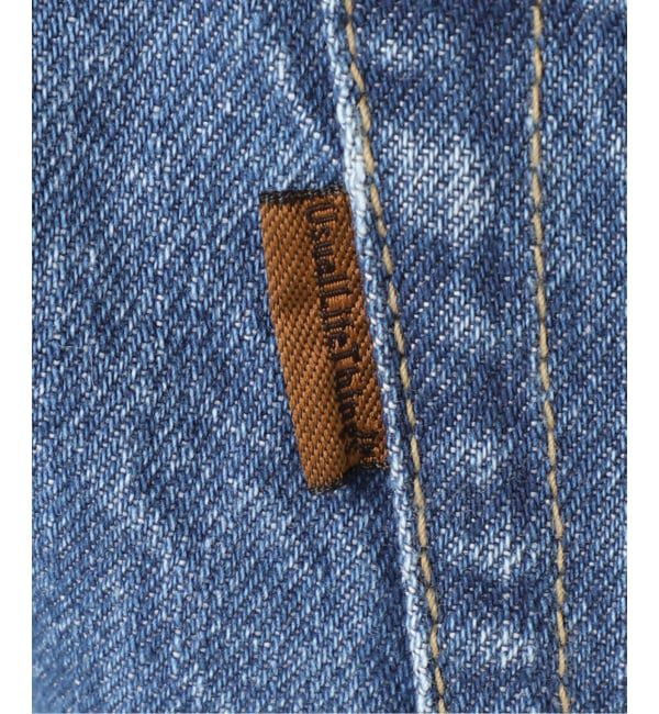 OUTDOOR PRODUCTS Usual Things「≪予約 追加≫ULTサマーデニムハイライズルーズ5PKT BLUE/NAVY」|デニム|