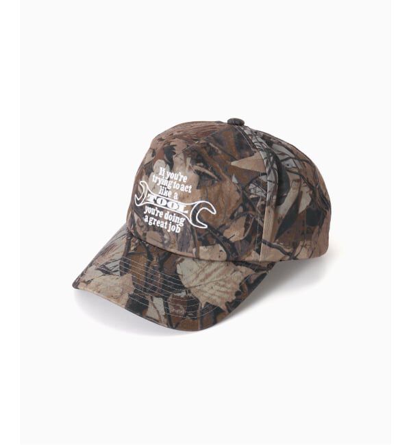 JOINT WORKS「OBEY / オベイ TOOL 5 PANEL SNAPBACK」|キャップ・キャスケット|カーキ