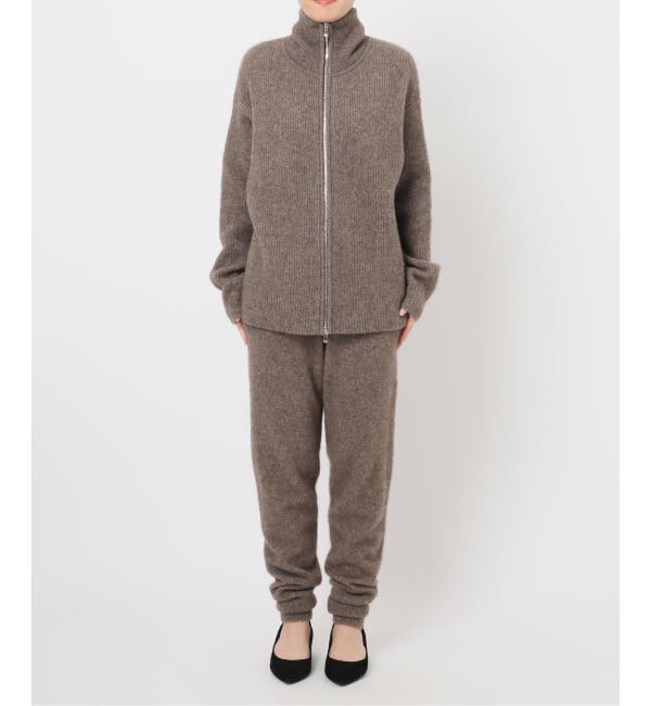 VERMEIL par iena「woolyakmix  knit ZIPカーディガン」|カーディガン|