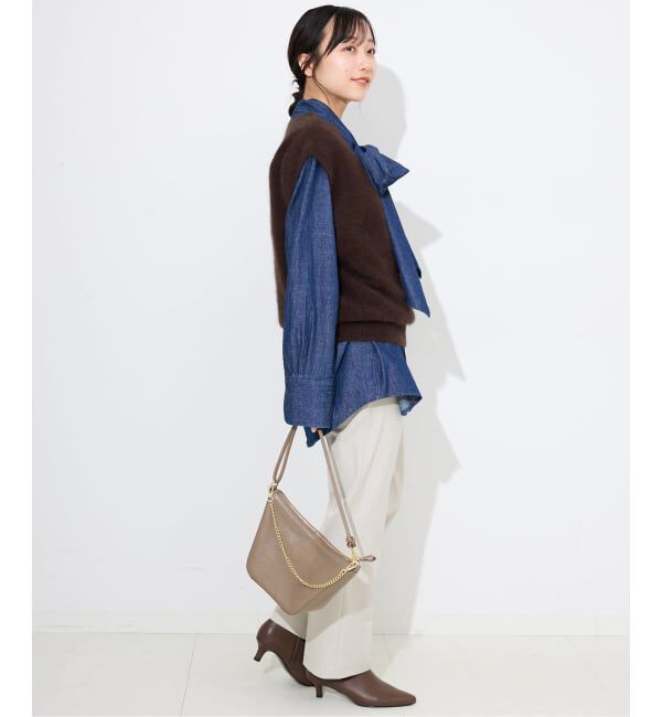 SLOBE IENA「《吸湿発熱/WEBのみ4サイズ展開》CIRCULATE WARM スティックパンツ」|スラックス|