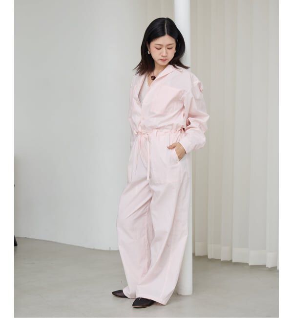 IENA LA BOUCLE「IENA LA BOUCLE オーガニックコットンタイプライターオールインワン」|オールインワン|