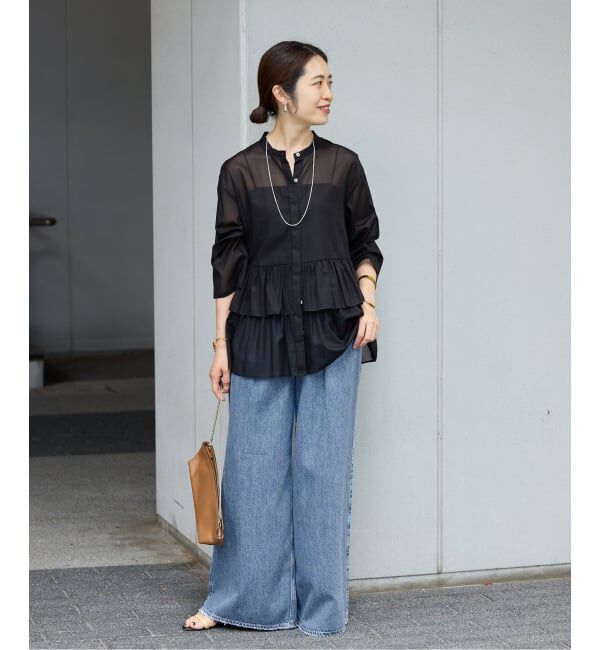 VERMEIL par iena「シアーティアードシャツ」|シャツ・ブラウス|