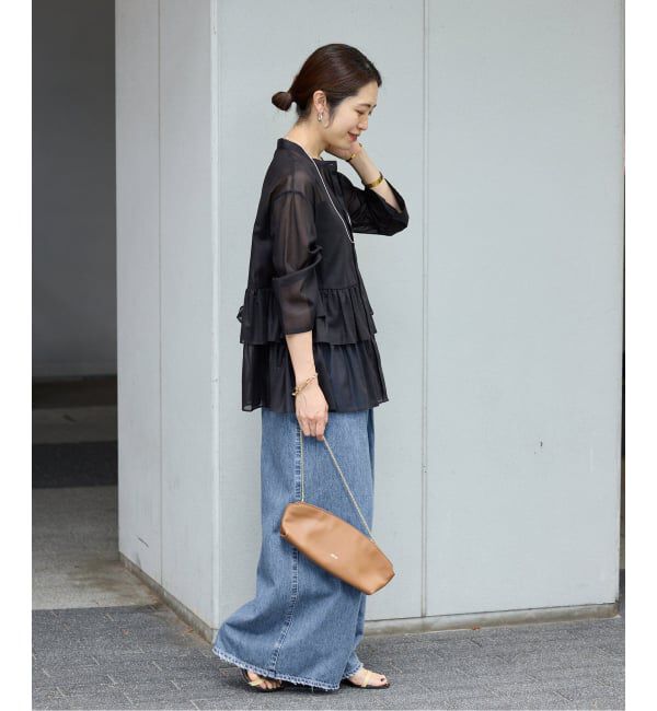 VERMEIL par iena「シアーティアードシャツ」|シャツ・ブラウス|