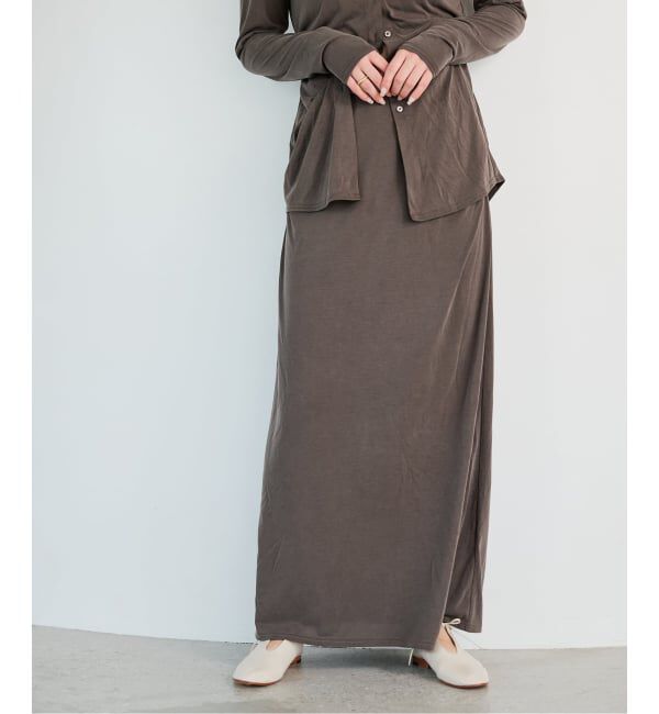 IENA LA BOUCLE「《予約》IENA LA BOUCLE フィブリルカットスカート」|スカート|