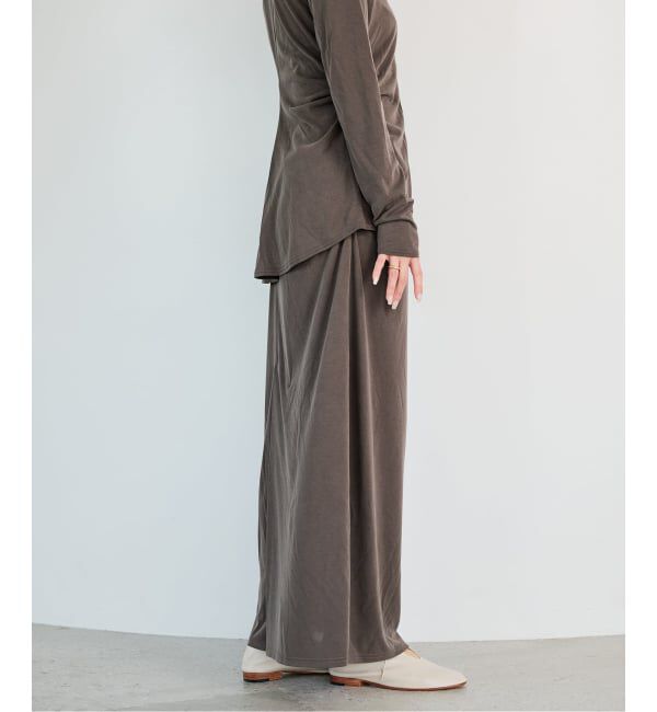 IENA LA BOUCLE「《予約》IENA LA BOUCLE フィブリルカットスカート」|スカート|