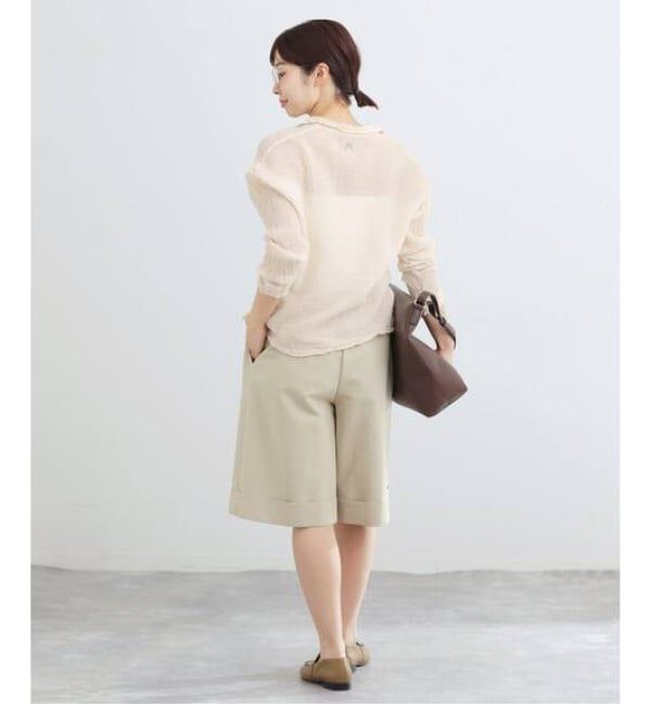IENA「《追加予約》LES ATELIERS FRANCAIS DE CONFECTION Blouse Desert PE26BLDESERTGDC」|シャツ・ブラウス|