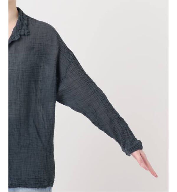 IENA「《追加予約》LES ATELIERS FRANCAIS DE CONFECTION Blouse Desert PE26BLDESERTGDC」|シャツ・ブラウス|