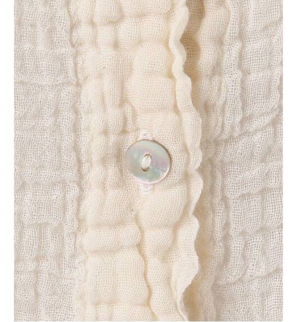 IENA「《追加予約》LES ATELIERS FRANCAIS DE CONFECTION Blouse Desert PE26BLDESERTGDC」|シャツ・ブラウス|