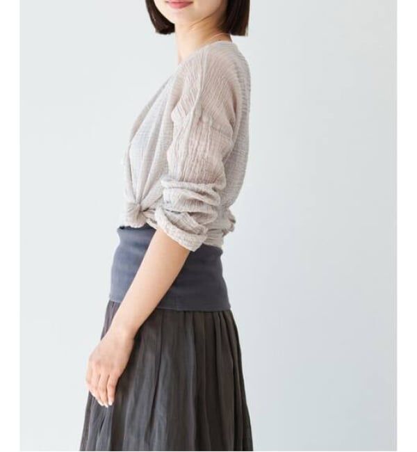 IENA「《追加予約》LES ATELIERS FRANCAIS DE CONFECTION T Manches Longues PE26TSMLGDC」|シャツ・ブラウス|