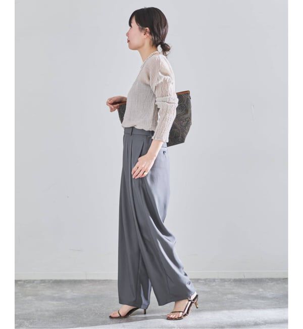 IENA「《追加予約》LES ATELIERS FRANCAIS DE CONFECTION T Manches Longues PE26TSMLGDC」|シャツ・ブラウス|