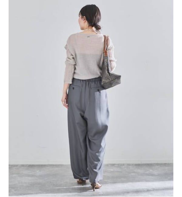 IENA「《追加予約》LES ATELIERS FRANCAIS DE CONFECTION T Manches Longues PE26TSMLGDC」|シャツ・ブラウス|