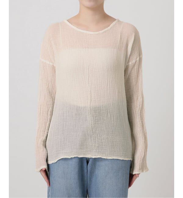 IENA「《追加予約》LES ATELIERS FRANCAIS DE CONFECTION T Manches Longues PE26TSMLGDC」|シャツ・ブラウス|