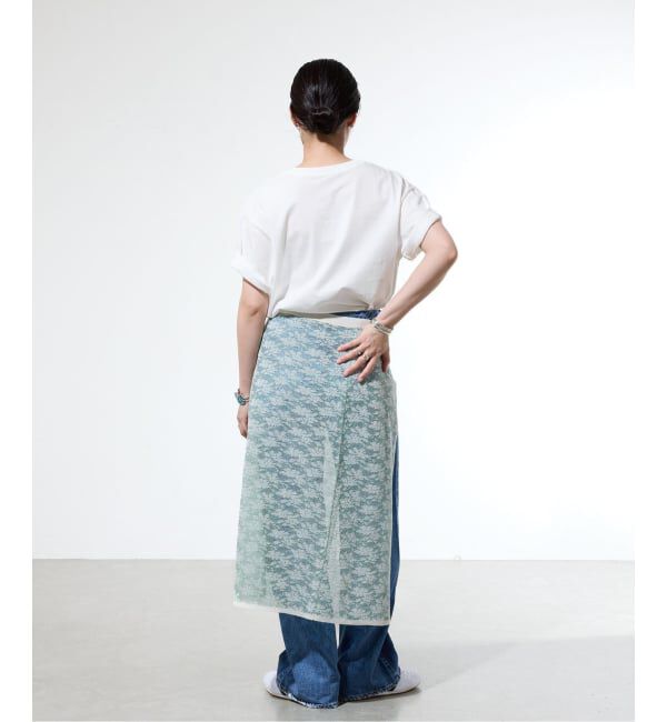 IENA「《WEB限定/追加予約》コットンフォトプリント ロゴTシャツ」|Tシャツ・カットソー|