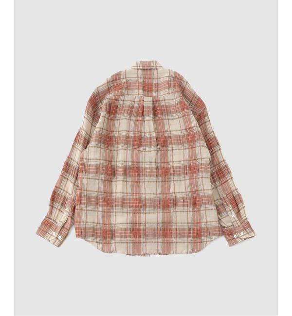 PULP「HOPE / ホープ ROOM SHIRT FADED RED CHECK」|シャツ・ブラウス|