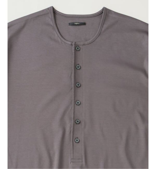 EDIFICE「Albini（アルビニ） DEEP LINE ヘンリーネックシャツ」|Tシャツ・カットソー|