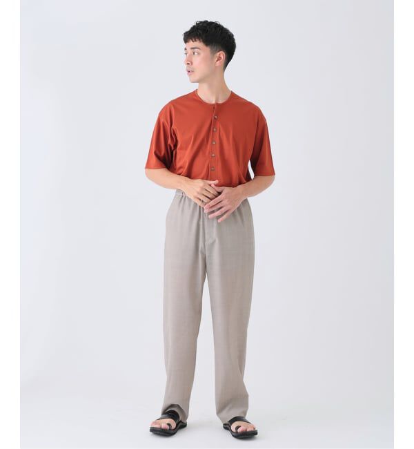 EDIFICE「Albini（アルビニ） DEEP LINE ヘンリーネックシャツ」|Tシャツ・カットソー|