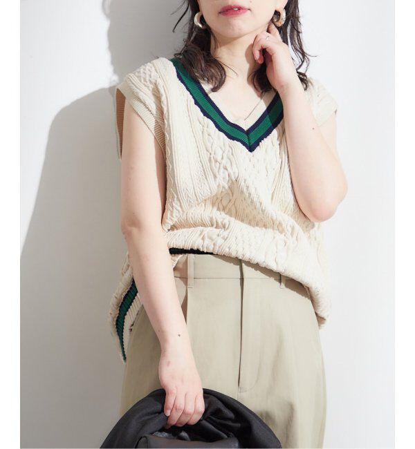 journal standard L'essage「《追加》《別注》【ILL ONE EIGHTY/イル ワンエイティ】TIDEN VEST：ベスト」|ベスト・ジレ|