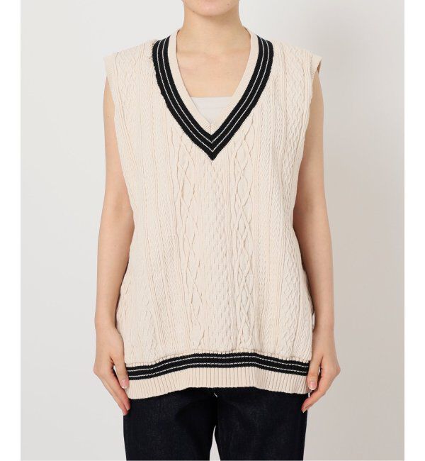 journal standard L'essage「《追加》《別注》【ILL ONE EIGHTY/イル ワンエイティ】TIDEN VEST：ベスト」|ベスト・ジレ|