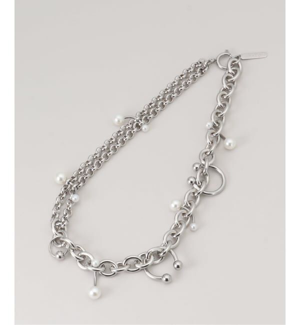 Oriens JOURNAL STANDARD「【JUSTINE CLENQUET/ジャスティーヌ クランケ】 HOLLY PEARL NECKLACE」|ネックレス|