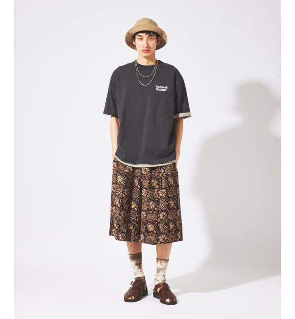 JOURNAL STANDARD「snow peak / スノーピーク 別注  谷川岳 プリント Tシャツ」|Tシャツ・カットソー|