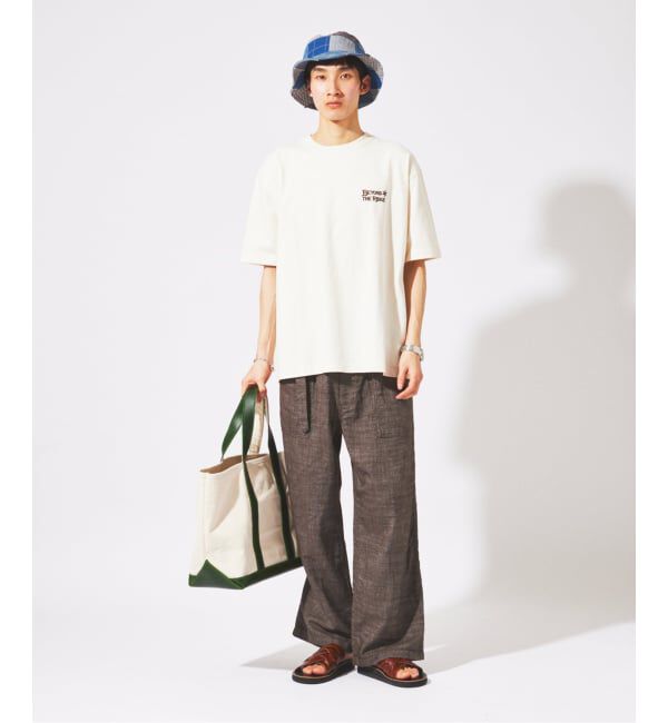 JOURNAL STANDARD「snow peak / スノーピーク 別注  谷川岳 プリント Tシャツ」|Tシャツ・カットソー|