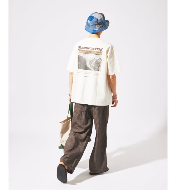JOURNAL STANDARD「snow peak / スノーピーク 別注  谷川岳 プリント Tシャツ」|Tシャツ・カットソー|