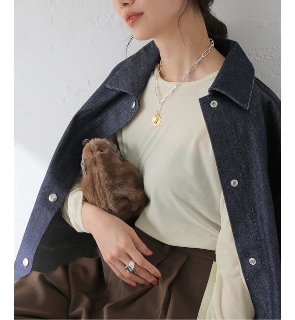 journal standard L'essage「《追加予約》ベロアロングスリーブプルオーバー」|Tシャツ・カットソー|