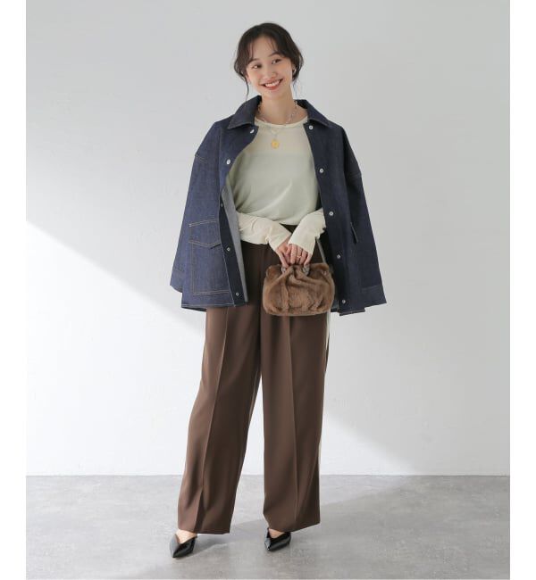 journal standard L'essage「《追加予約》ベロアロングスリーブプルオーバー」|Tシャツ・カットソー|