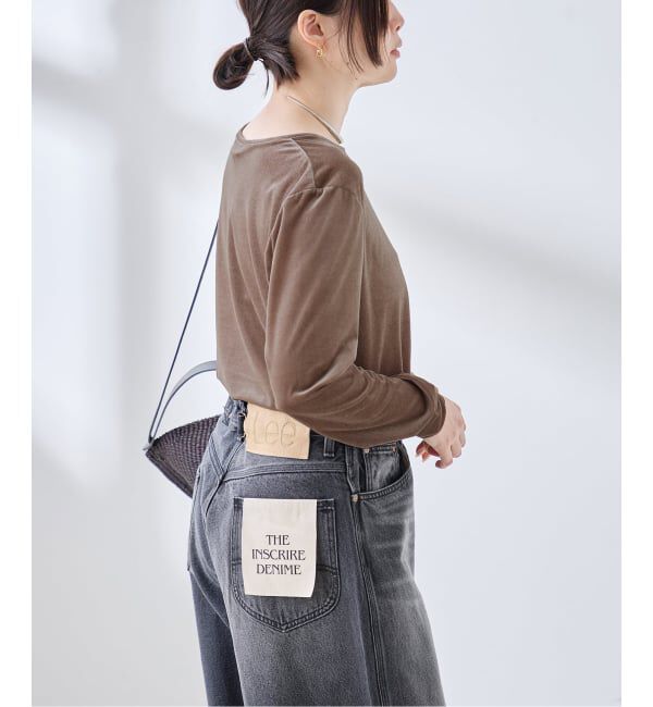 journal standard L'essage「《追加予約》ベロアロングスリーブプルオーバー」|Tシャツ・カットソー|