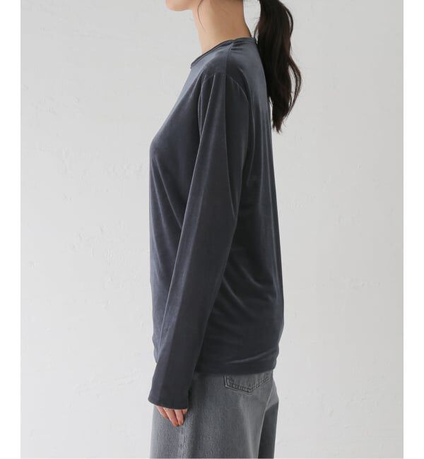 journal standard L'essage「《追加予約》ベロアロングスリーブプルオーバー」|Tシャツ・カットソー|