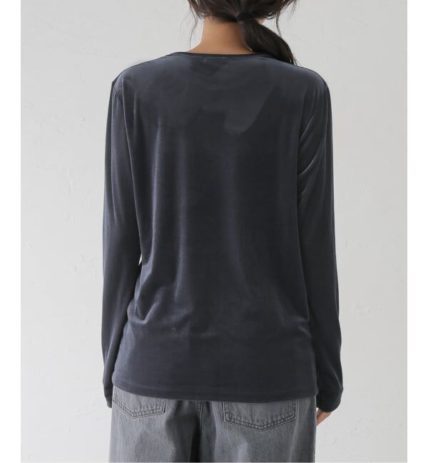 journal standard L'essage「《追加予約》ベロアロングスリーブプルオーバー」|Tシャツ・カットソー|