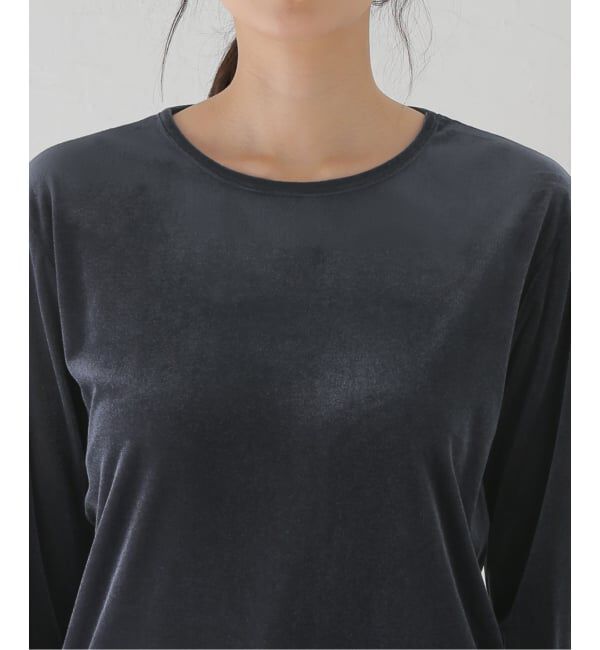 journal standard L'essage「《追加予約》ベロアロングスリーブプルオーバー」|Tシャツ・カットソー|