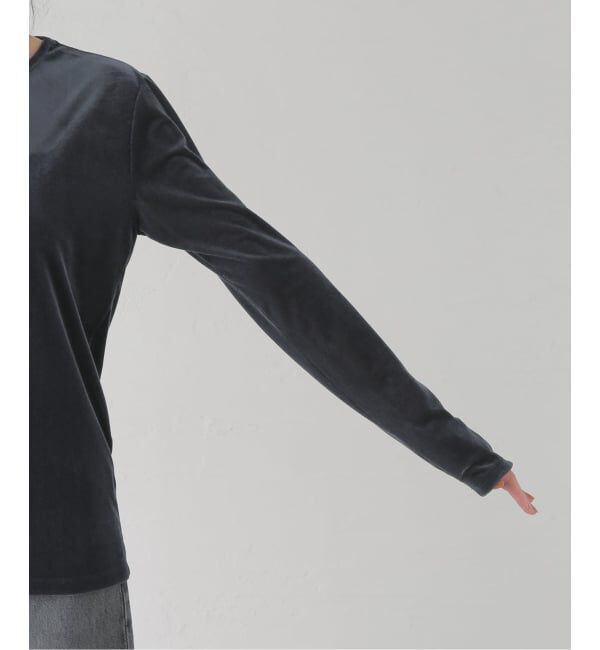 journal standard L'essage「《追加予約》ベロアロングスリーブプルオーバー」|Tシャツ・カットソー|