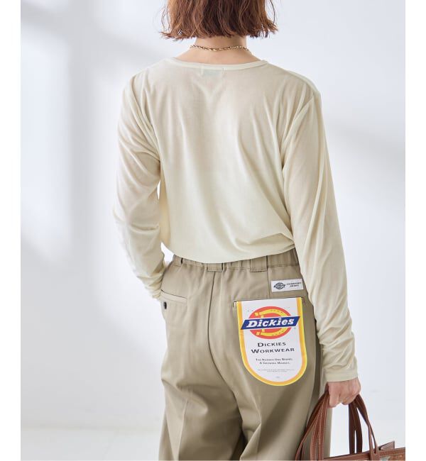 journal standard L'essage「《追加予約》ベロアロングスリーブプルオーバー」|Tシャツ・カットソー|