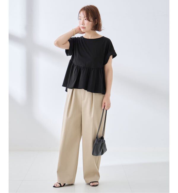 journal standard L'essage「《予約》ペプラムTシャツ」|Tシャツ・カットソー|