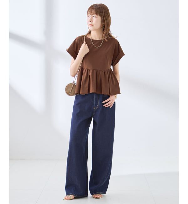 journal standard L'essage「《予約》ペプラムTシャツ」|Tシャツ・カットソー|