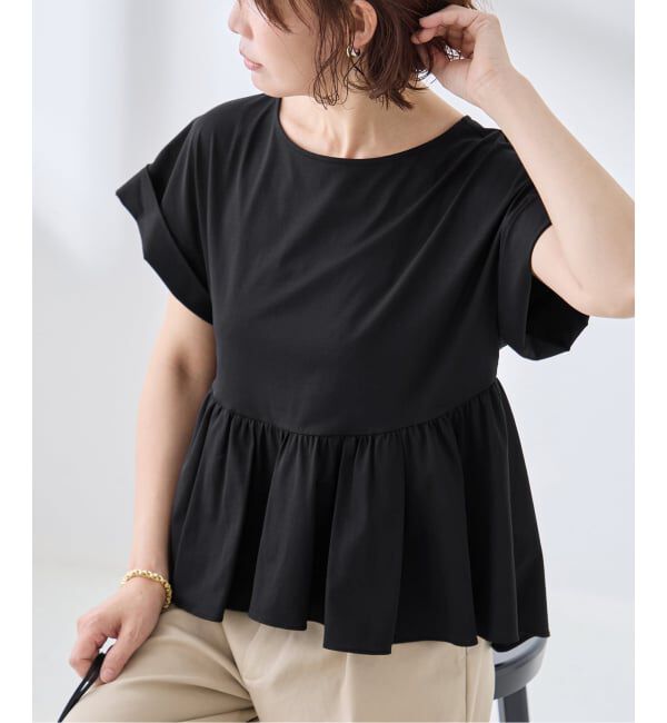 journal standard L'essage「《予約》ペプラムTシャツ」|Tシャツ・カットソー|