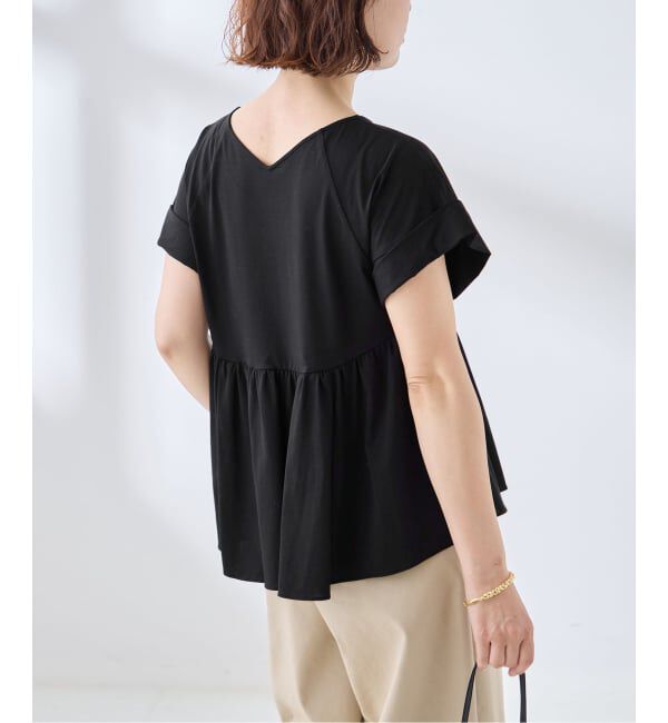 journal standard L'essage「《予約》ペプラムTシャツ」|Tシャツ・カットソー|