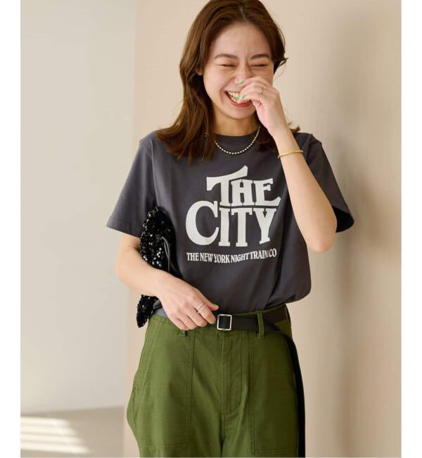 JOURNAL STANDARD relume「《WEB限定追加予約2》CITYロゴTEE」|Tシャツ・カットソー|ブラック A