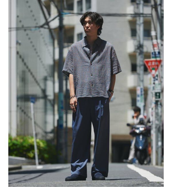 JOURNAL STANDARD relume「《予約》シアードビーチェック 半袖シャツ」|シャツ・ブラウス|