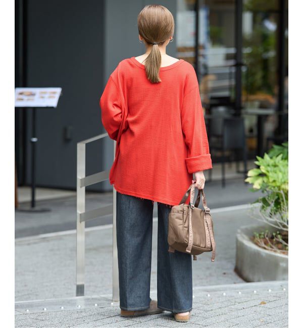 JOURNAL STANDARD「《追加予約》ソフトガーゼ2WAYビッグプルオーバー」|シャツ・ブラウス|