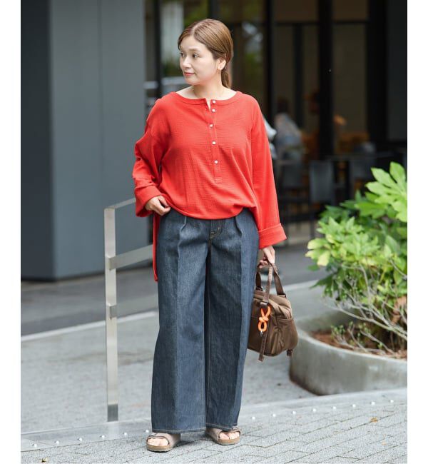 JOURNAL STANDARD「《追加予約》ソフトガーゼ2WAYビッグプルオーバー」|シャツ・ブラウス|