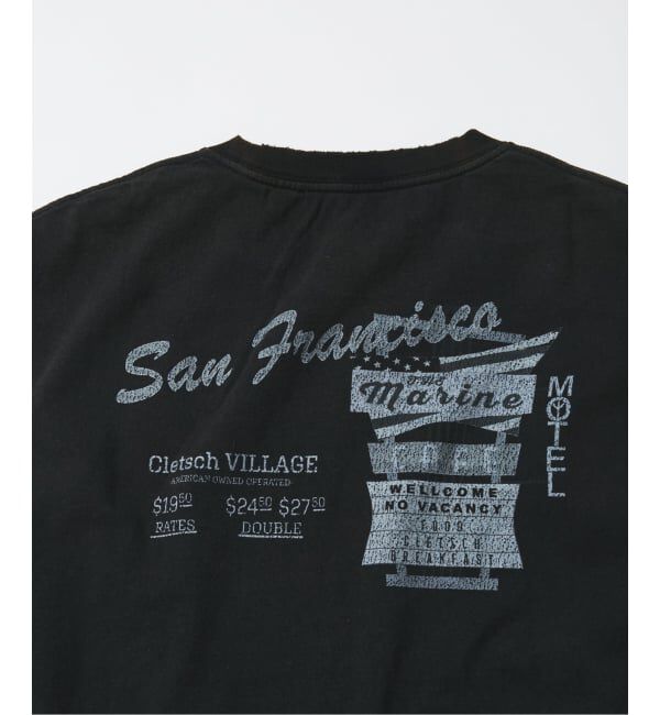 JOURNAL STANDARD「《予約》ロック プリント アメリカン スリーブ Tシャツ」|Tシャツ・カットソー|
