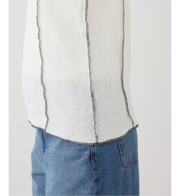 journal standard L'essage「BASERANGE/ベースレンジ SHOK SQUARE トップ」|チューブトップ|