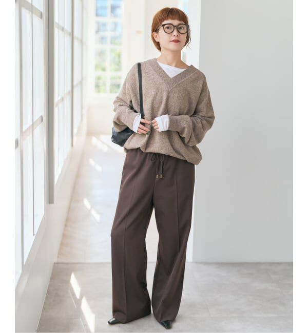 Spick and Span「《手洗い可 / 追加》P/Wイージースラックスパンツ」|スラックス|