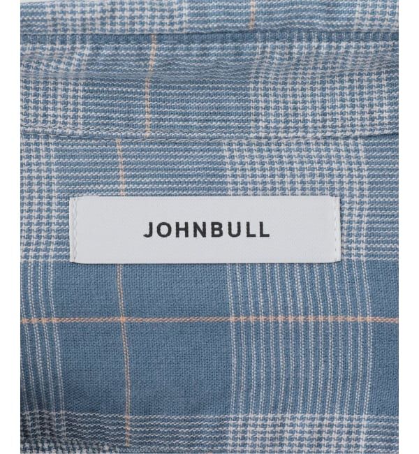 FRAMeWORK「JOHNBULL/ジョンブル インディゴチェックSSワークシャツ」|シャツ・ブラウス|