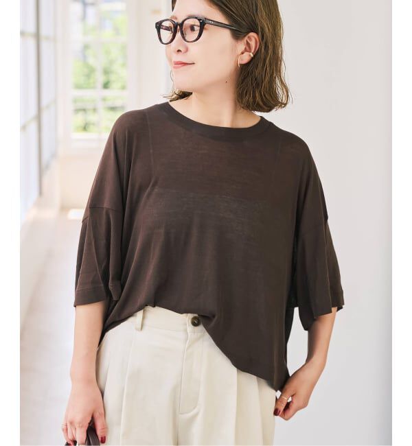 Spick and Span「《別注カラー有り / 予約》upper hights/アッパーハイツ SHORELINE WIDE TEE*」|Tシャツ・カットソー|