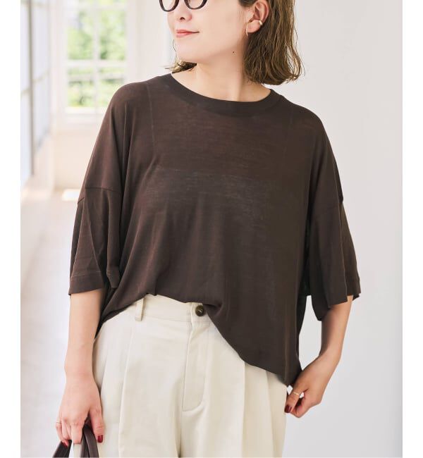 Spick and Span「《別注カラー有り / 予約》upper hights/アッパーハイツ SHORELINE WIDE TEE*」|Tシャツ・カットソー|