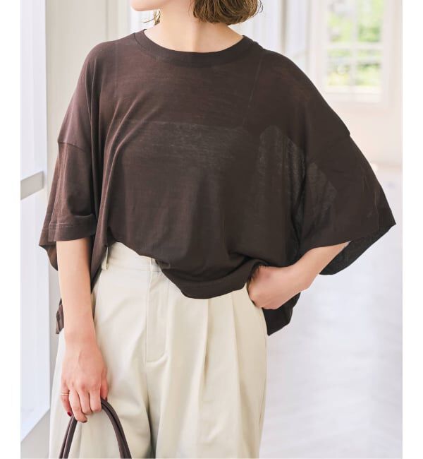 Spick and Span「《別注カラー有り / 予約》upper hights/アッパーハイツ SHORELINE WIDE TEE*」|Tシャツ・カットソー|