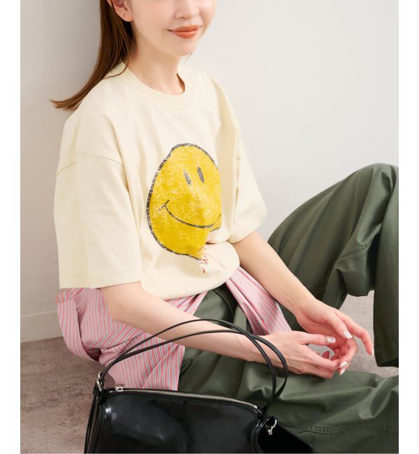 U by SPICK&SPAN「《予約》PAYDAY/ペイデイ SMILE TEE」|Tシャツ・カットソー|